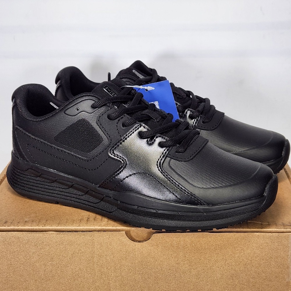 Shoes For Crews Falcon III Sneakers Women Size 5.5 Black Slip Resistant 22107 - Picture 2 of 8